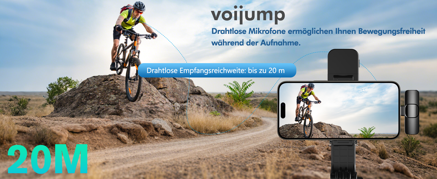 Мікрофон Lavalier Mini Mic Pro (2 шт.) з USB-C для iPhone, iPad, Android - для відео, інтерв'ю, подкастів, Vlog, TikTok, YouTube (сірий)