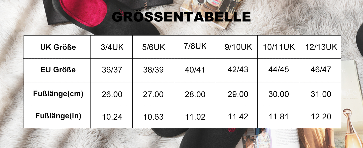 Тапочки для дому WateLves з Memory Foam для жінок та чоловіків, чорні, 46/47 EU