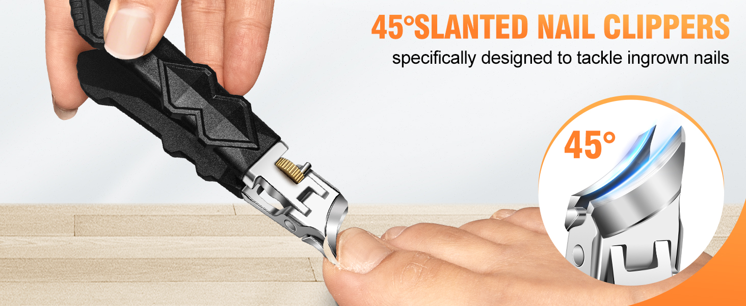 Манікюрний кусачок для товстих нігтів, 4 шт. срібного кольору