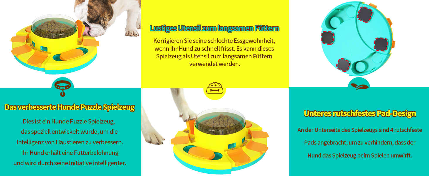 Іграшка для собак, інтерактивна, для тренування та розваг, розвиває інтелект