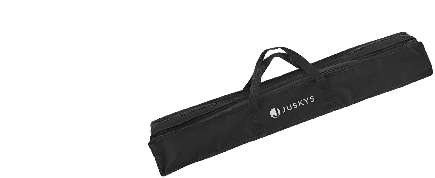 Стол для кемпінгу Juskys Picco - алюмінієвий, 90x52 см, легкий, складний, регульований по висоті - для кемпінгу, саду, відпочинку на природі. Чорний