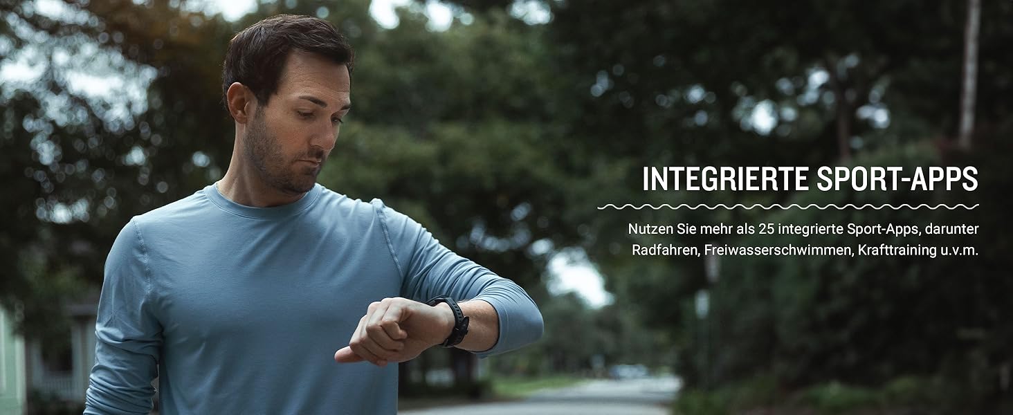 Garmin Forerunner 165 43mm: Розумний годинник для бігу з AMOLED екраном, до 11 днів роботи, 25+ спортивних функцій, рекомендації тренувань та моніторинг здоров'я