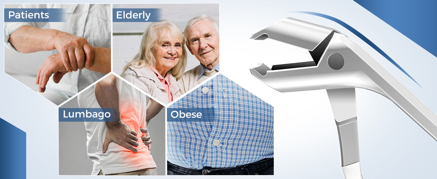 Нігтеріз для літніх людей з товстими нігтями, кутовий гострий нігтеріз для великих пальців ніг, з захистом від заклинювання, широкий отвір для нігтів, нігтеріз для товстих пальців ніг, преміум якість (сріблястий)