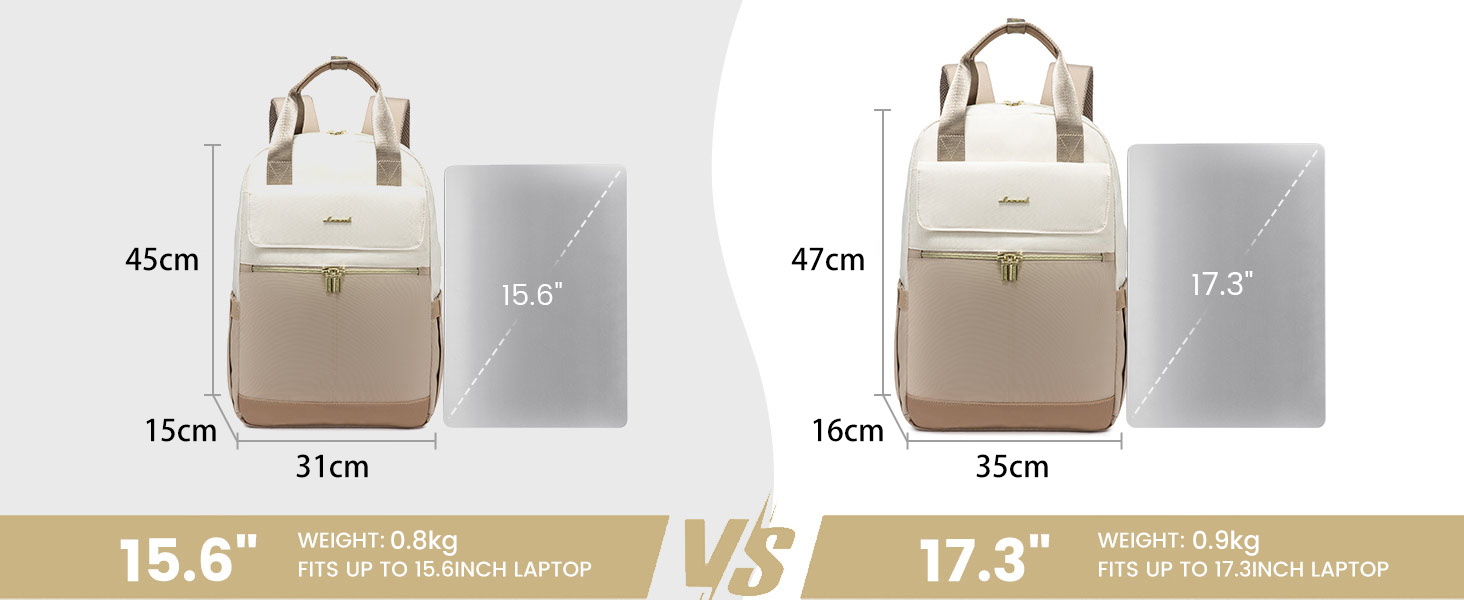LOVEVOOK Рюкзак для жінок, 15.6 дюймів, рюкзак для школи, підліток, дівчина з відділенням для ноутбука, водонепроникний, міський, туристичний, щоденний, елегантний рюкзак для подорожей, школи, роботи (15.6 дюймів, Бежево-оливковий)