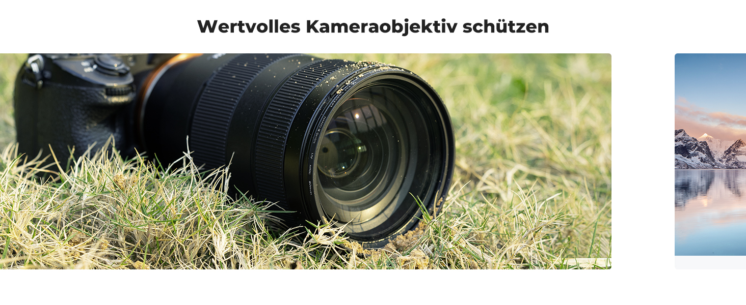 Фільтр UV K&F Concept Nano X-Serie 67mm з кришкою об'єктива, серветкою для чищення, HD, захисний фільтр з 28-шаровим нанопокриттям