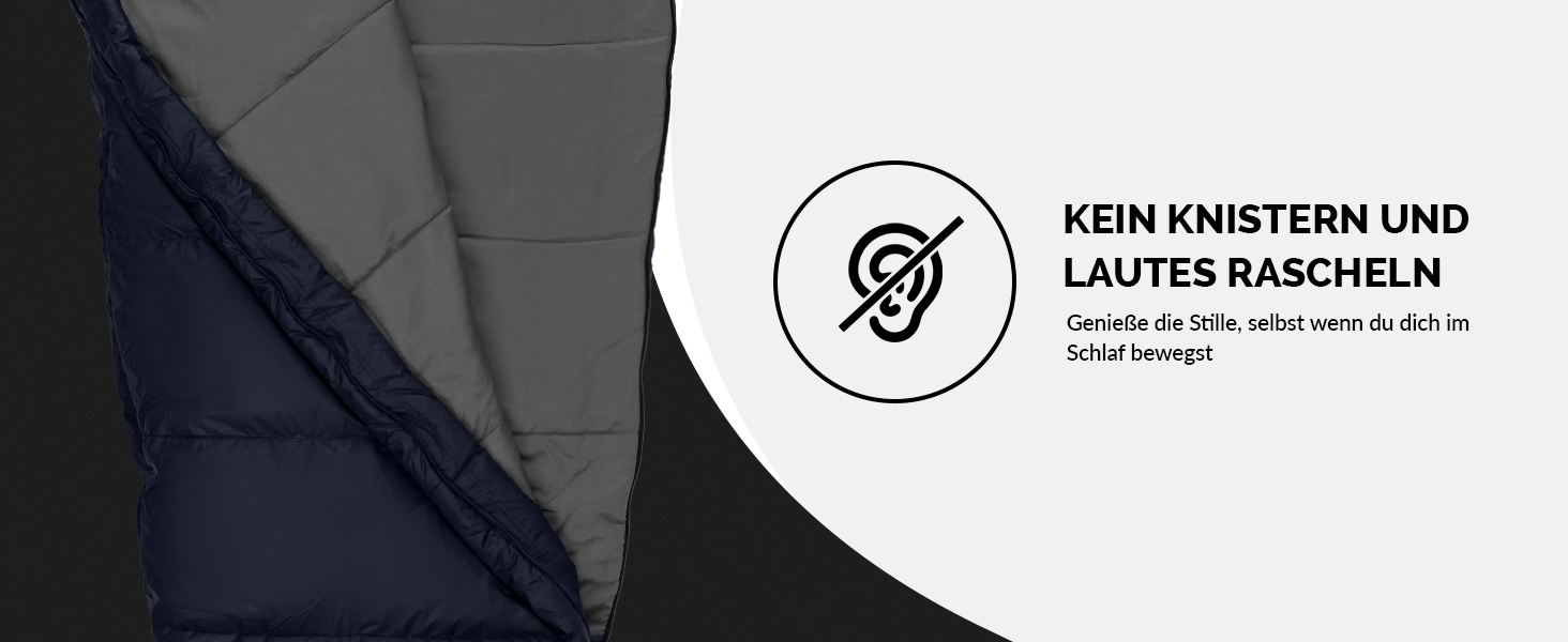 Спальний мішок Mumienschlafsack для 3-4 сезонів, 8°C/-5°C, блакитний, 80x220 см, з подушкою, для жінок та чоловіків