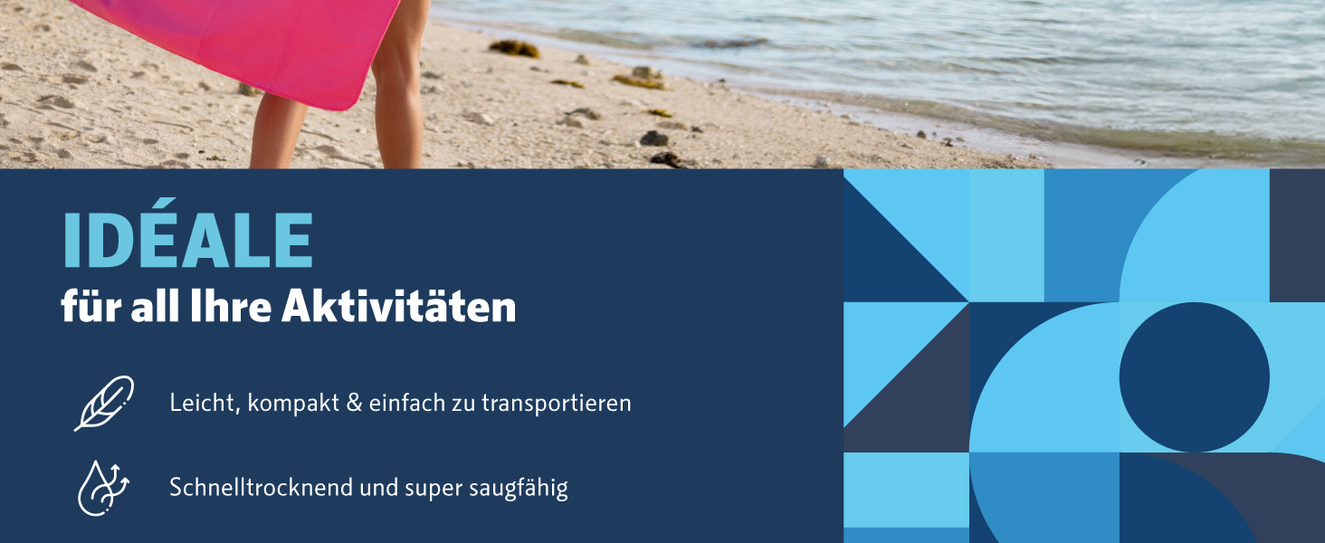 Набір рушників Zenacross з мікрофібри (3 шт.) з сумкою для перенесення - швидковисихаючі та універсальні фітнес-рушники - розміри XS, S, M - Petrolgrün (3 шт.) - XS + S + M