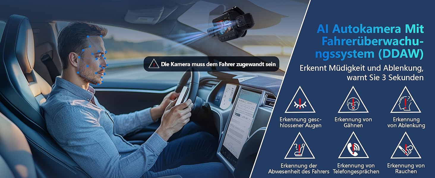 Відеореєстратор автомобільний HUPEJOS KI Dashcam V8Pro 4-камерний з монітором водія, 3K+ 3*1080P, 360°, WiFi, GPS, CPL, 128GB, 24H парковка