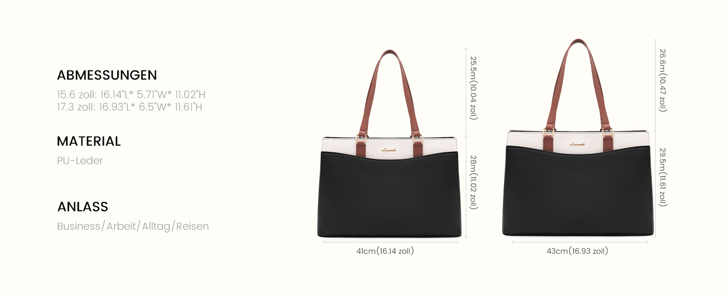 Сумка для ноутбука LOVEVOOK жіноча 15.6