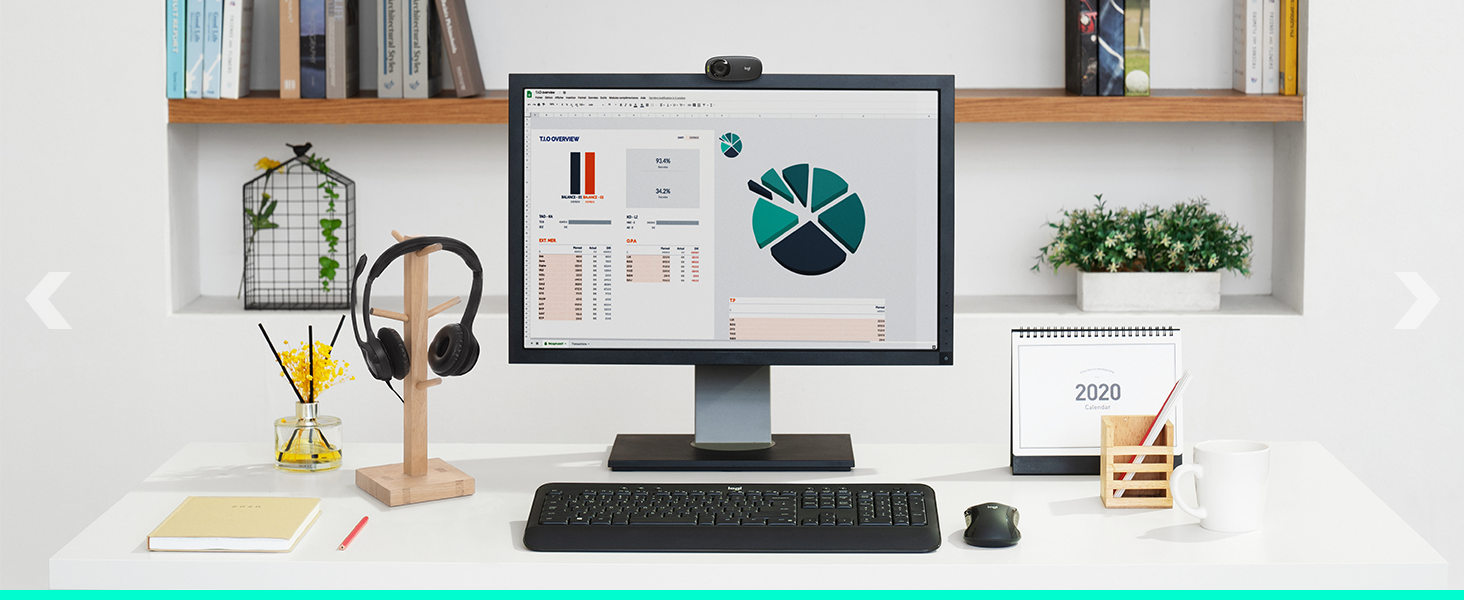 Logitech MK540 Advanced Kombi: Бездротова клавіатура та миша для Windows (QWERTZ, чорний)