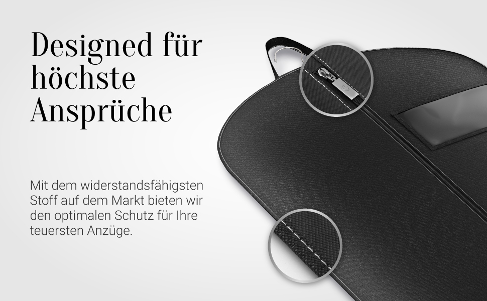 Набір 2 шт. мішки для одягу 120x60 см, мотоотанові - захисні мішки для одягу на блискавці для зберігання - чохли для одягу для XXL костюмів, пальто, курток - мішки для одягу, сумка для костюма, сумка для сорочок 120x60 см (без аксесуарів) 2 шт. - Чорний