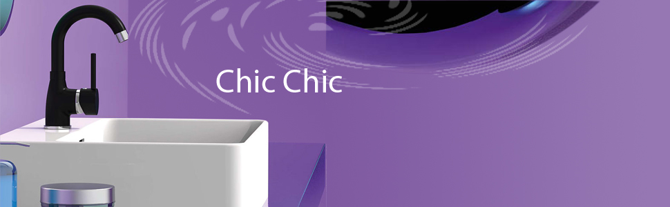 Змішувач кухонний EISL FUTURA NI182GANI з високим виливом, одноlever, хром/чорний матовий