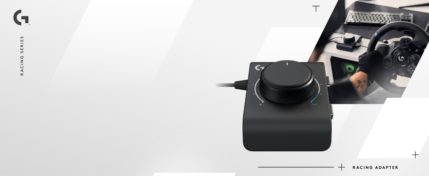 Руль Logitech G923 TRUEFORCE з педалями для PS5, PS4, PC, Mac - Чорний, з адаптером для перегонів