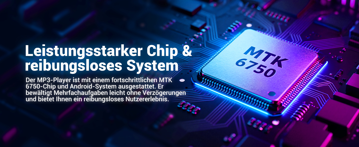 MP3 плеєр 80GB Bluetooth WiFi з Spotify, Hi-Fi Lossless, FM-радіо, E-Book (чорний)