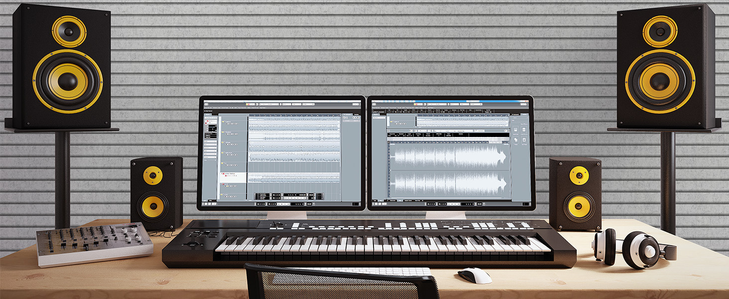 Акустичні панелі TONOR самоклеючі для звукоізоляції 120x60x1.9 см, шумопоглинаючі панелі для студії, офісу та дому, сірі (8 шт)