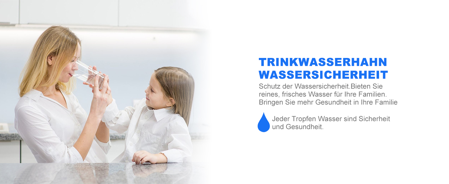 Чорний кухонний змішувач з висувною лійкою 360°, з нержавіючої сталі, для фільтрованої води