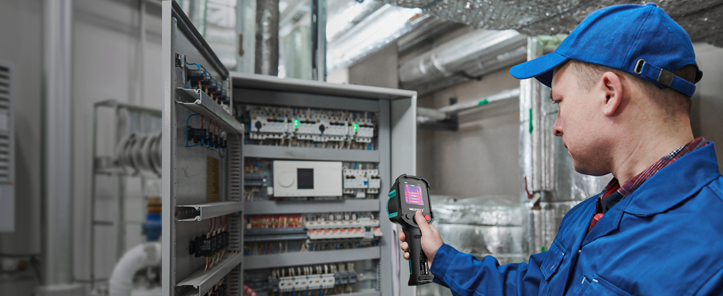 MiLESEEY TR10 Портативна тепловізійна камера - 192x192, -20°C до 550°C, 8 годин роботи, інфрачервона камера