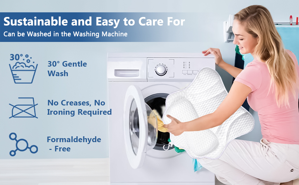 Підголовник для ванни MOYKSRR з 6 присосками та дихаючою сіткою 4D Air Mesh, для комфортного відпочинку у ванні