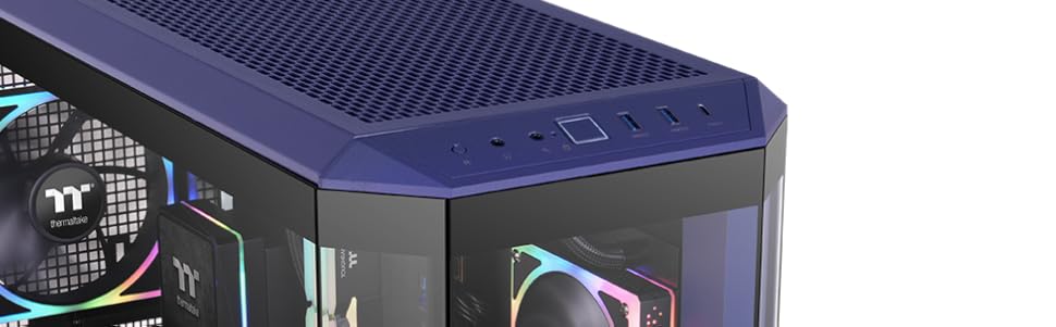 Thermaltake View 600 TG: Корпус ПК Full Tower з темперованим склом, підтримка USB-C 3.2 Gen2