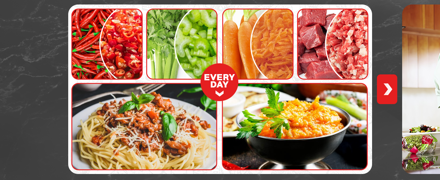 Електричний міні-чопер Bear 0.6L+2L: подрібнювач/м'ясорубка з 4-ма лезами з нержавіючої сталі, скляний контейнер для м'яса, дитячого харчування, фруктів та овочів