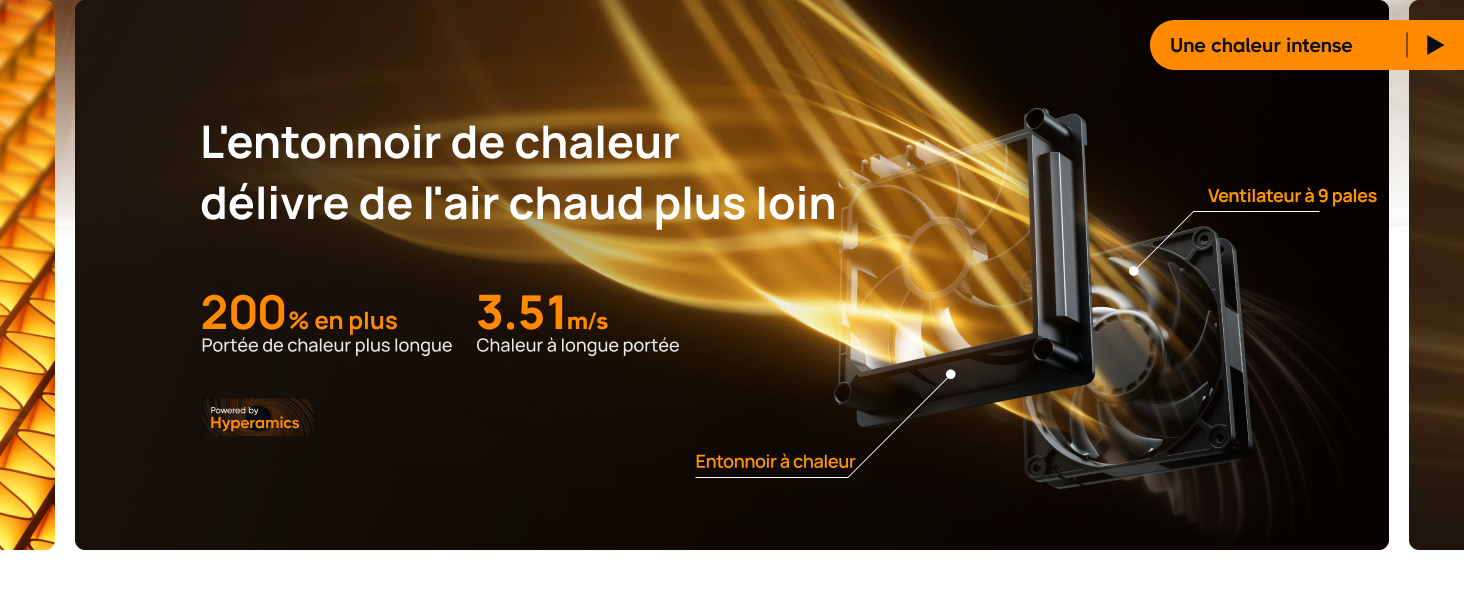 Електричний обігрівач DREO Keramik Heater 416, 1500W: керамічний, для спальні, з захистом від перегріву та перекидання, термостат, дитячий замок, енергозбереження, тихий, таймер 12 годин, кілька режимів, чорний