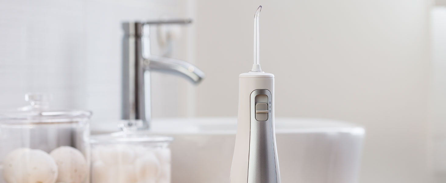 Waterpik Cordless Freedom Waterflosser: бездротовий ірigator для порожнини рота, білий (WF-03EU010)