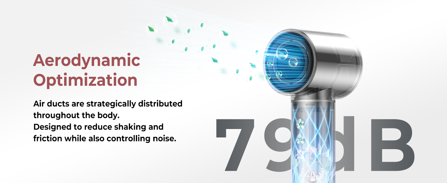 Фен-щітка Air Styler Pro 6 в 1: 1000W, для всіх типів волосся (блакитний)