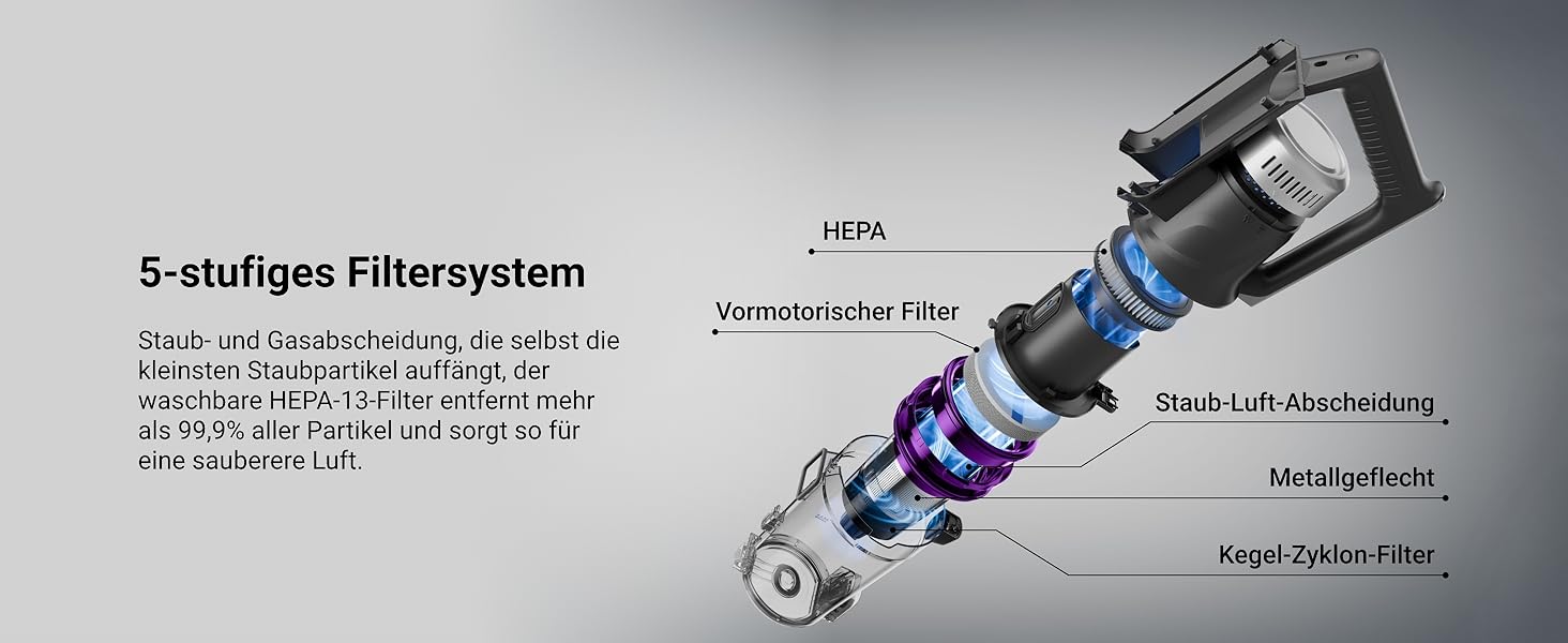 Пилгопоглинач Eureka Stylus Elite з док-станцією, 24000 Па, автоматичним випорожненням, мішком 3л, 60 хв роботи, антизаплутана щітка, LED-фара, знімна батарея