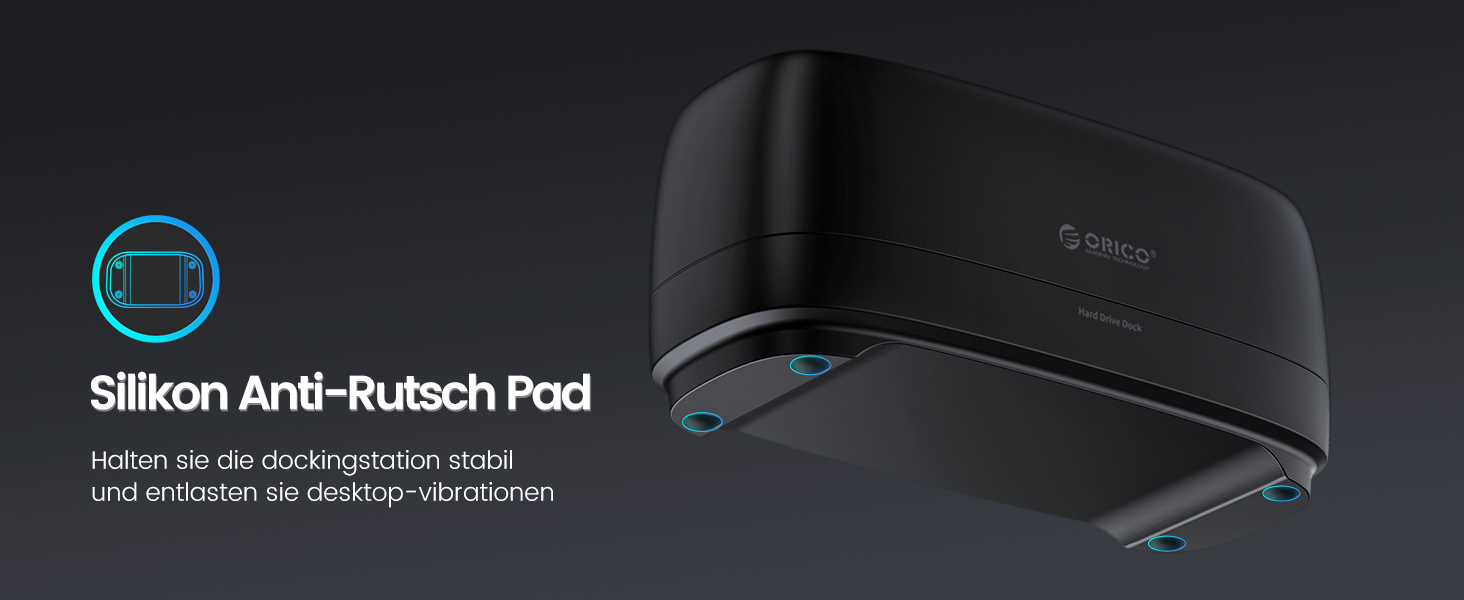 ORICO Док-станція для жорстких дисків, USB 3.2 Gen 1, для 2.5' та 3.5' HDD/SSD, підтримка UASP, 2 відсіки
