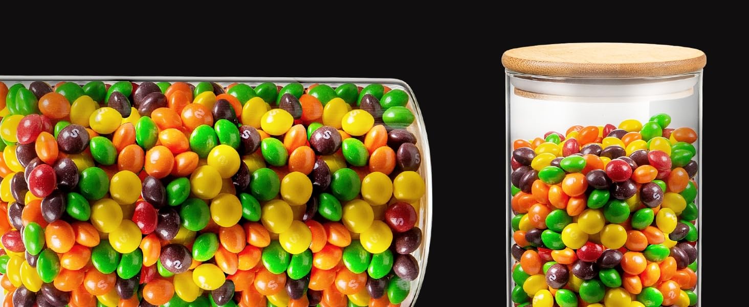 Набір контейнерів для зберігання Deco haus® 2 шт. (1,3 л) - герметичні банки для кави, цукру, крупи та інших продуктів