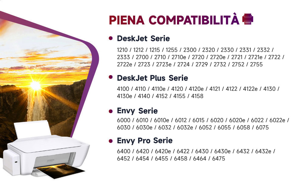 Картриджі для принтера HP 305 XL (чорний та кольоровий), сумісні з HP DeskJet 2700, 2800, 4100 та Envy 6000 серій, збільшений ресурс 750/450 сторінок