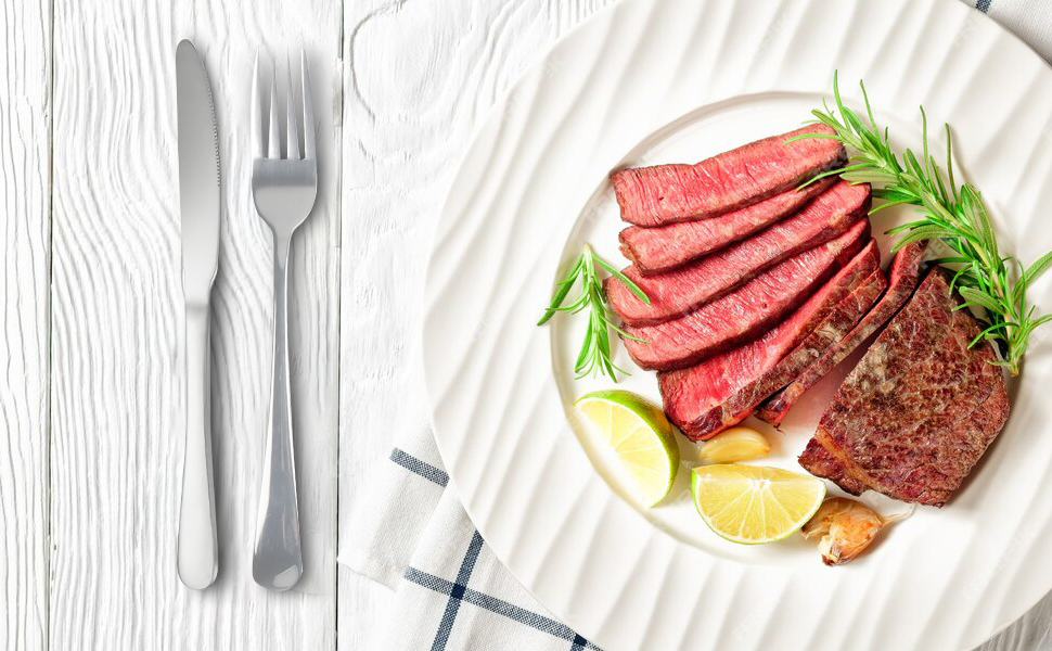 Набір столових приборів для кемпінгу на 4 особи, 20 предметів: набір виделок та столових приборів для пікніка, портабельне посуд, столові прибори з нержавіючої сталі з органайзером, багаторазовий, довговічний