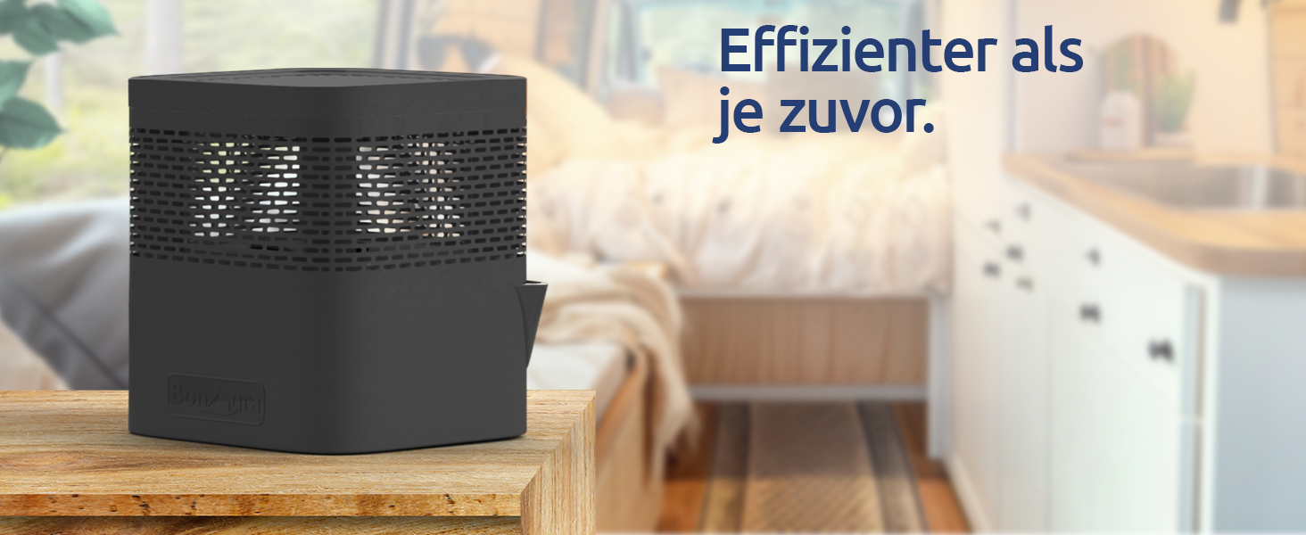 Зволожувач повітря BonAura® без електроенергії для підвалів, ванних кімнат та інших приміщень - набір гранул осушувача (450г) - захист від плісняви, колір Off White