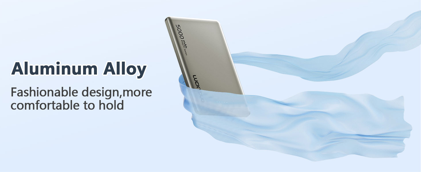 Power Bank LUCKYDUO MagSafe 5000mAh: Тонкий, Магнітний, Швидка зарядка 20W USB-C, для iPhone 15/14/13/12 Pro Max