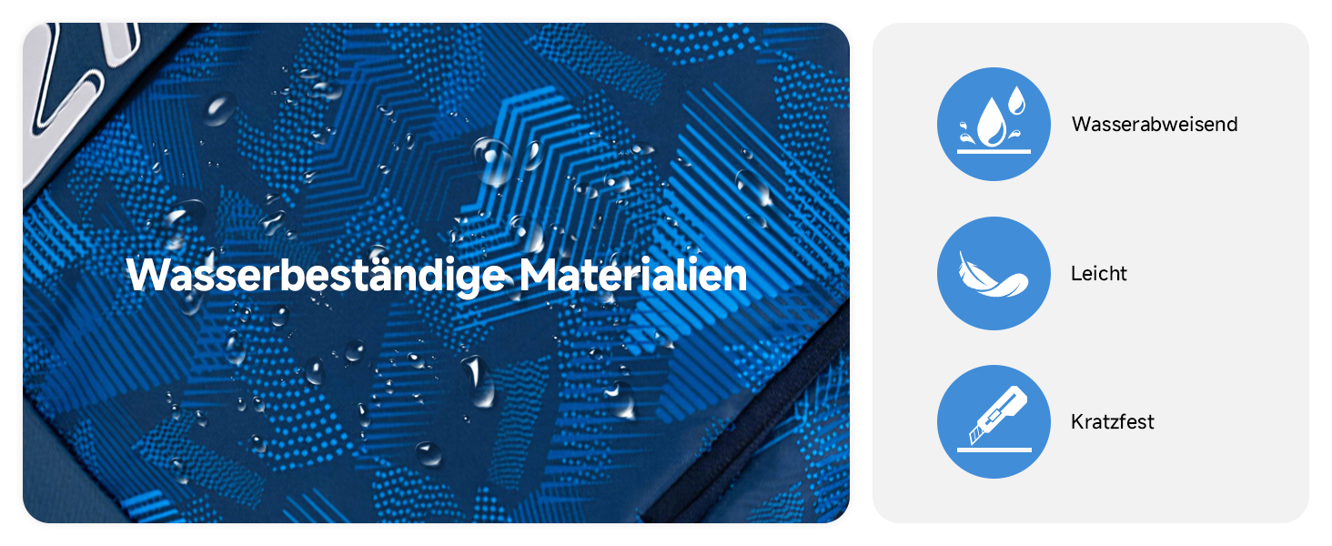 Шкільний рюкзак для підлітків 46L, рюкзак для школи, гімназії, старшої школи з нагрудним ременем, світловідбиваючими елементами, відділенням для 17.3' ноутбука, міцний, повсякденний, фіолетовий - 5255
