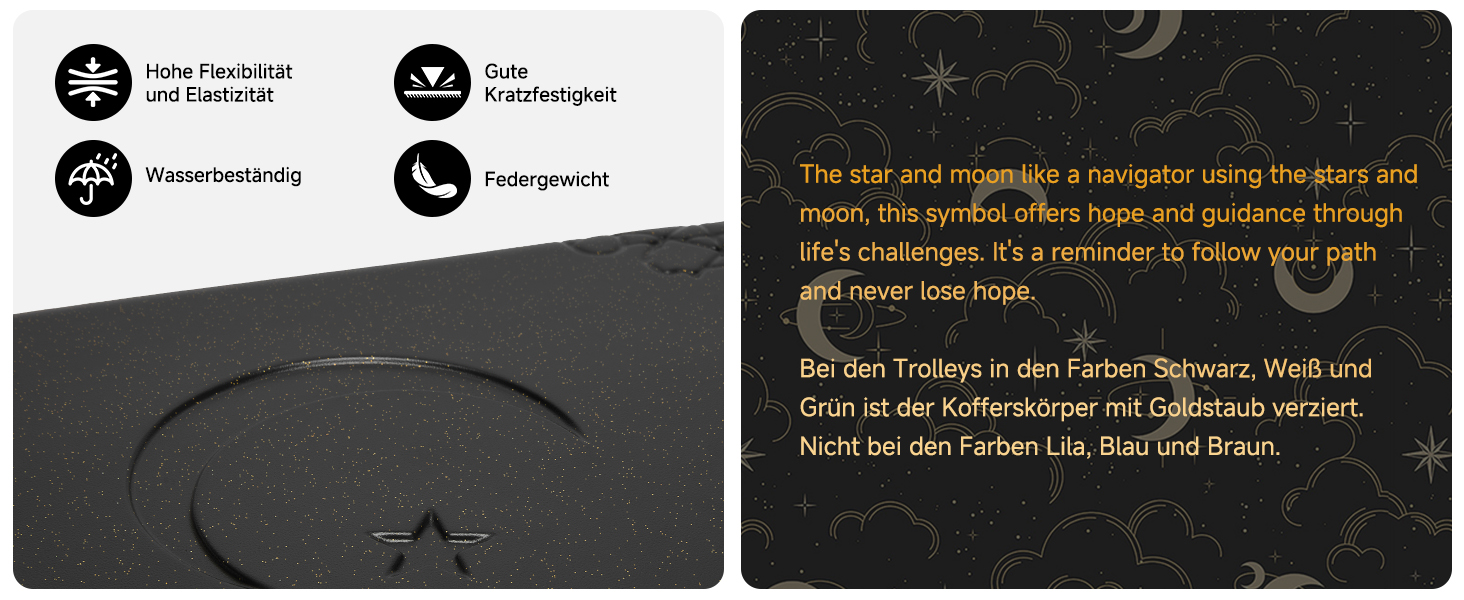 Набір валіз Sea Choice 3 шт. з жорстким корпусом, розширюваний, легкий, з 4 колесами, з тримачем для напоїв та TSA замком, чорний