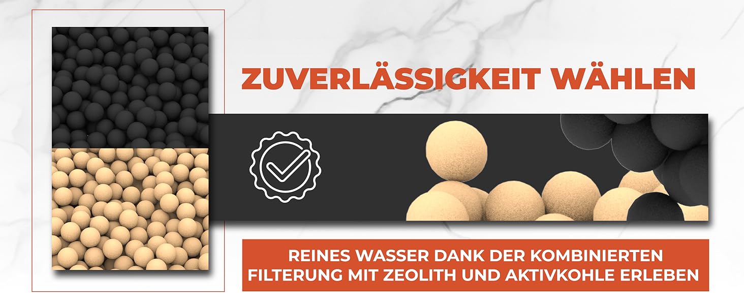 ALPENKRAFT Zugspitze Showerhead Original Made in Germany - Water-saving and pressure-enhancing showerhead - High-pressure showerhead with activated carbon and zeolite filter beads