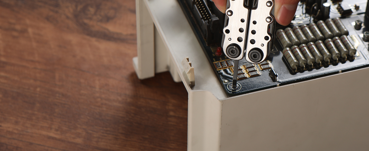 Мультитул ValueMax 13-в-1: мультиінструмент з плоскогубцями та ножем для кемпінгу та ремонту