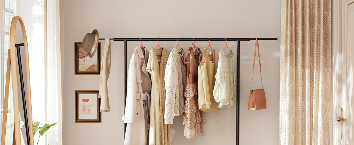 Набір з 22 велюрових плечиків для одягу Stormix, преміум-якість, для дорослих, антиковзаючі, ультратонкі, для сорочок та костюмів, рожеві гачки