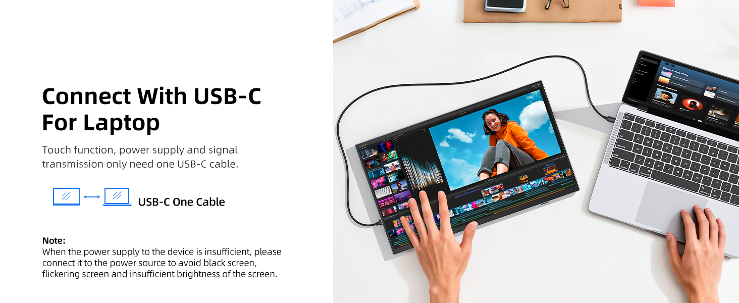 UPERFECT Монітор Портативний 15.6