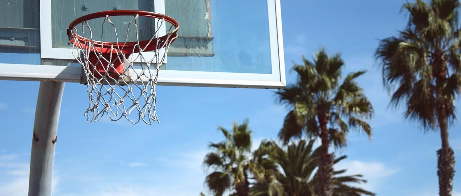 COSTWAY Adjustable Height Basketball Hoop System - Outdoor Mobile Basketball Stand with Wheels & Weight Bag (225-305cm)