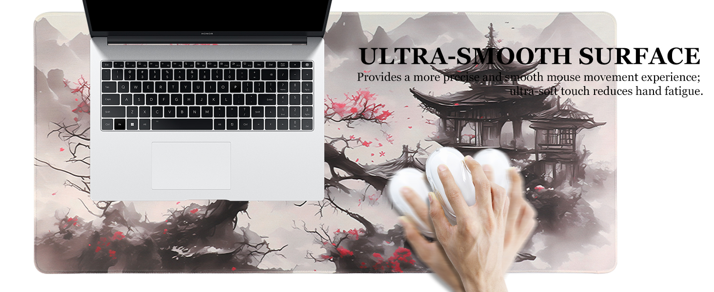 Килимок для миші ігровий XXL 900x400 мм, з антиковзким покриттям, водонепроникний, для ПК, MacBook, Laptop