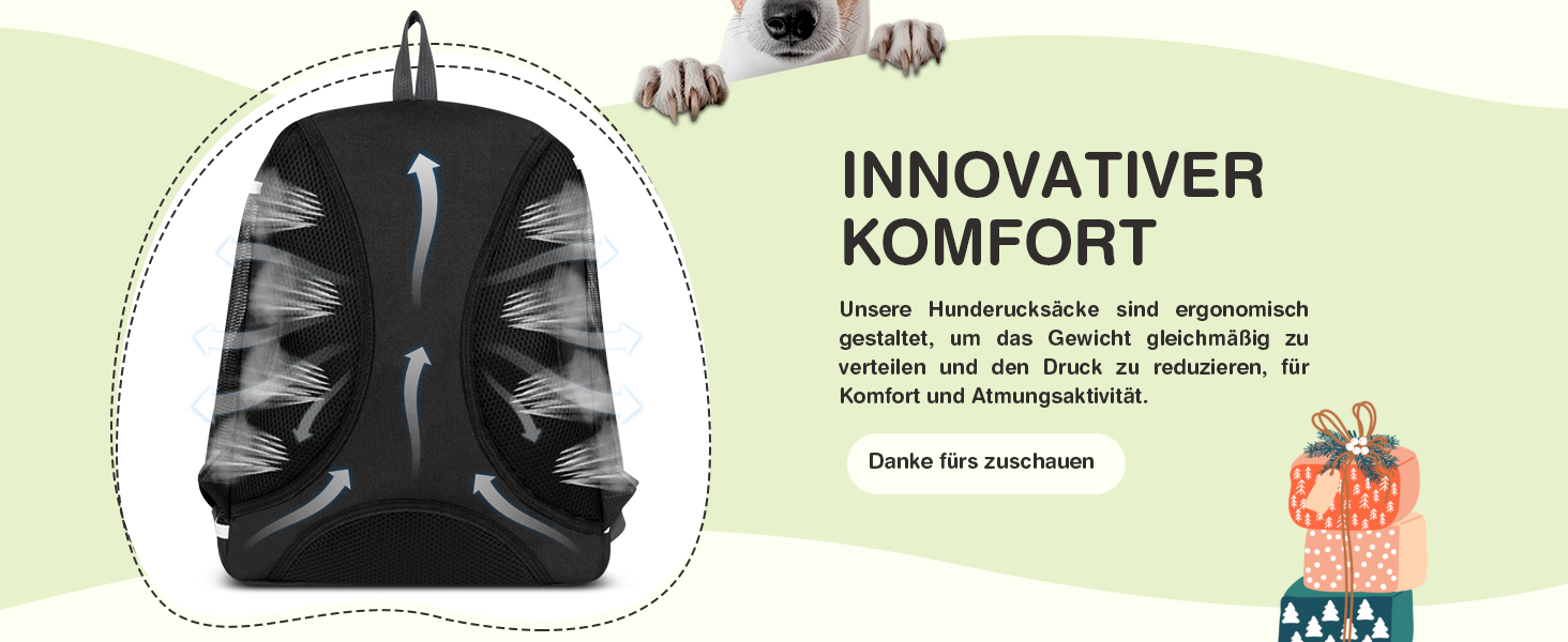 Рюкзак-переноска для собак та котів ALLSOPETS: зручний та дихаючий рюкзак для подорожей з великими котами та маленькими собаками (Світло-сірий)