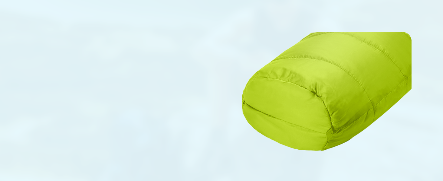 Сплячий мішок Forceatt -10°C~15°C, 4 сезони, для дорослих, водонепроникний, ультралегкий, для кемпінгу, подорожей, туризму та відпочинку. -10°C, синій