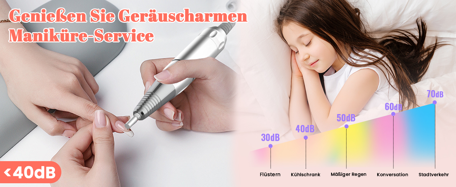 Електричний фрезер для нігтів NAILGIRLS 11 в 1 з педалем, 35000 об/хв - манікюр та педикюр