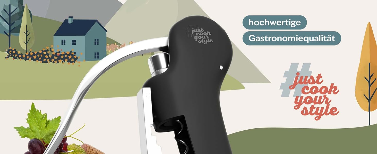 ?k DeLuxe Corkscrew - Автоматичний відкривач винних пляшок