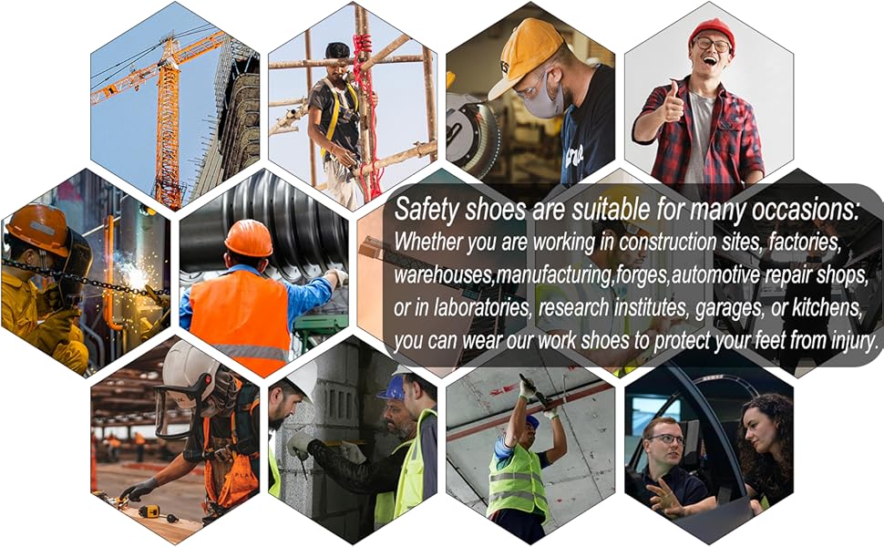 Черевики робочі AONEGOLD чоловічі/жіночі, спортивні, з металевим носком, антиковзаючі, дихаючі, розмір 36-48 EU, 43 EU, 8391, червоні