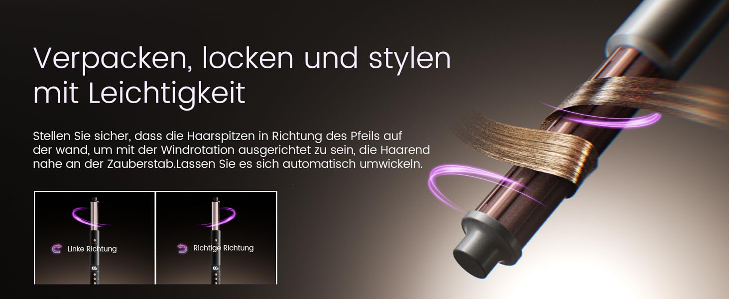 Airstyler 6-в-1: Фен-щітка, локони, об'єм, випрямлення, сушка волосся (Rose Gold)