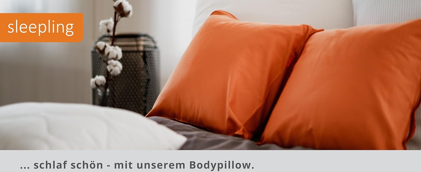 Подушка для вагітних та для сну на боці Sleepling U-подібна, 140x75x20 см, біла, знімний чохол 100% бавовна, прати при 60°C, сертифікат OEKO-TEX, вироблено в ЄС