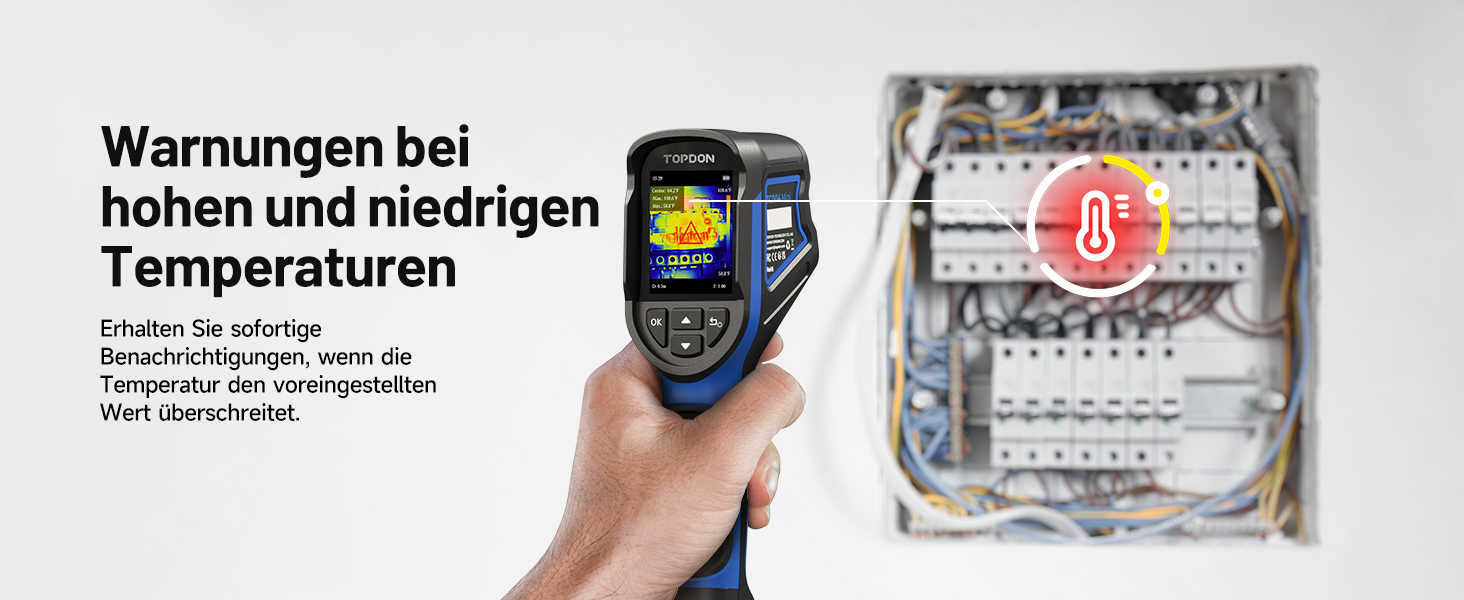 Тепловізор TOPDON TC004 Mini: 240x240 IR, до 15 годин роботи, -20°C до 450°C, 25Hz. Ідеально для діагностики будівель, виявлення витоків, HVAC